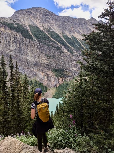 Hiking in Lake Louise